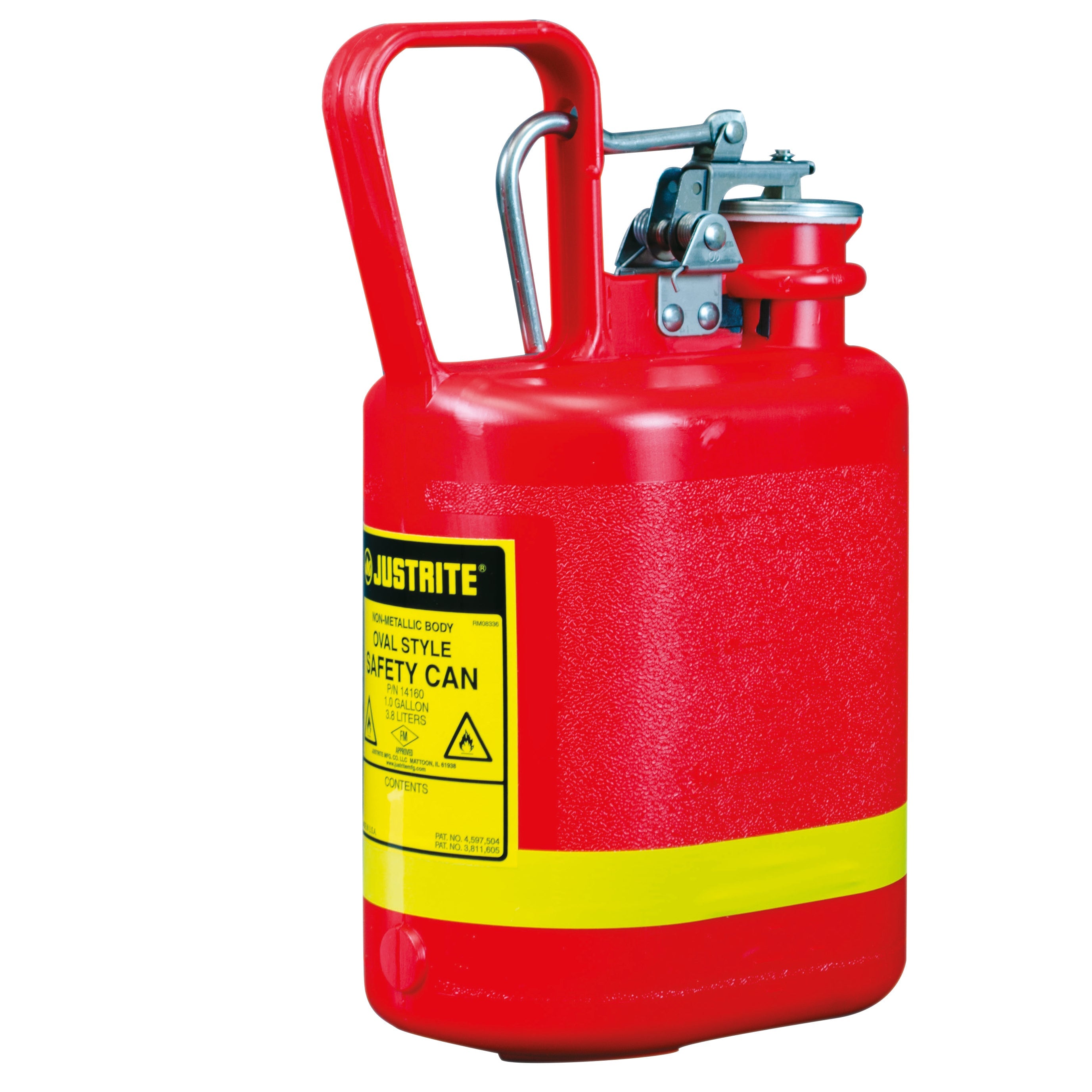 Récipient de sécurité polyéthylène rouge, contenu: 4 litres, polyéthylène